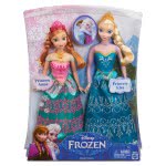 Mattel Disney Frozen Πριγκίπισσα Άννα Και Πριγκίπισσα Έλσα Σετ Των 2 BDK37 746775304058