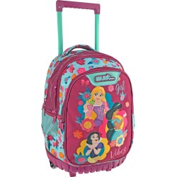 Diakakis imports Disney Princess Girl Vibes  3 Case Elementary School Trolley Bag 000563472 5205698588204