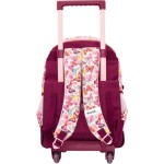Diakakis imports Butterfly Girl Elementary School Trolley Bag 3 Compartments 000585019 5205698599897