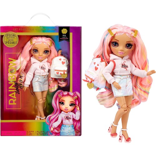 MGA Entertainment Rainbow High Junior High Κούκλα - Kia Hart (Pink) 582939 / 590781 035051590781