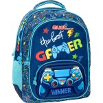 Diakakis imports The Best Gamer Elementary School Backpack 3 Pouches 000585013 5205698599774
