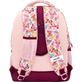 Diakakis imports Butterfly Girl Elementary School Backpack 3 Pouches 000585018 5205698599873