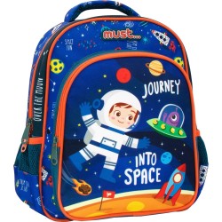 Diakakis imports Journey Into Space Toddler School Backpack 2 Cases 000585007 5205698599651
