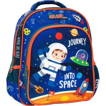 Diakakis imports Journey Into Space Toddler School Backpack 2 Cases 000585007 5205698599651