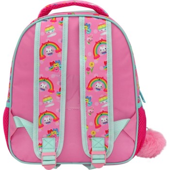 Diakakis imports Gabbys Dollhouse Way To Grow  2 Pouch Toddler School Backpack 000574003 5205698616365