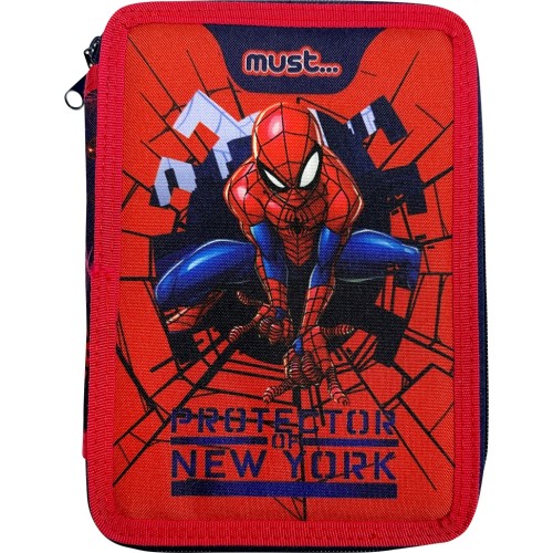 Diakakis imports School Case Double Filled Spiderman Protector Of New York 000508120 5205698587351