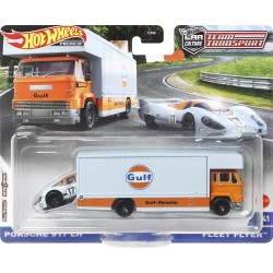 Mattel Hot Wheels 2022 Car Culture Team Transport, 53 Alfa Romeo 155 V6 Ti And Fleet Flye FLF56 / HKF42 194735102273