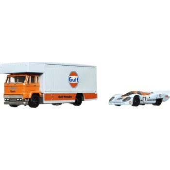 Mattel Hot Wheels 2022 Car Culture Team Transport, 53 Alfa Romeo 155 V6 Ti And Fleet Flye FLF56 / HKF42 194735102273