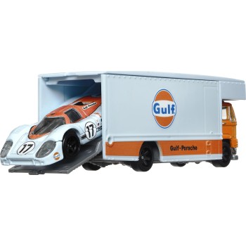 Mattel Hot Wheels 2022 Car Culture Team Transport, 53 Alfa Romeo 155 V6 Ti And Fleet Flye Νταλικα Με Αυτοκινητακι FLF56 / HKF42 