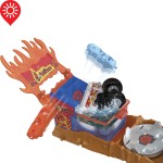 Mattel Hot Wheels Monster Trucks Lightning Play Set With Fire Extinguisher HPN73 194735164349