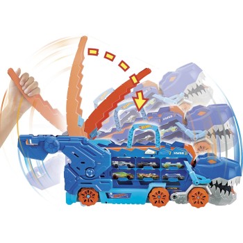 Mattel Hot Wheels Απόλυτη Νταλίκα - Πίστα - Δεινόσαυρος HNG50 194735140022