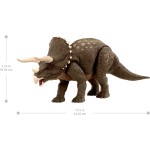 Mattel Jurassic World Habitat Defender Τρικεράτωψ Απο Ανακυκλωμένο Πλαστικό HPP88 194735165421