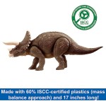 Mattel Jurassic World Habitat Defender Τρικεράτωψ Απο Ανακυκλωμένο Πλαστικό HPP88 194735165421