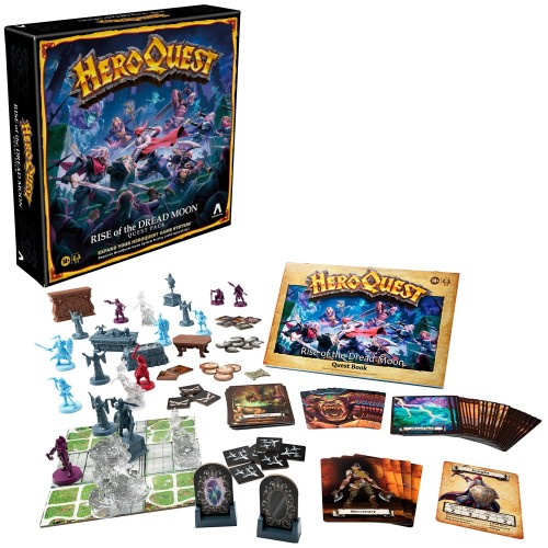 Hasbro Επιτραπέζιο Heroquest Expansion Rise Of The Dread Moon F6646 5010996161918