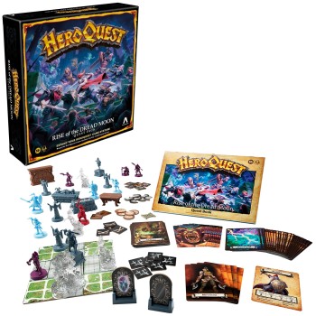 Hasbro Επιτραπέζιο Heroquest Expansion Rise Of The Dread Moon F6646 5010996161918