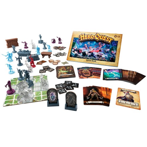 Hasbro Επιτραπέζιο Heroquest Expansion Rise Of The Dread Moon F6646 5010996161918