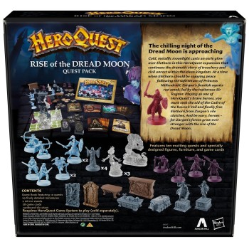 Hasbro Επιτραπέζιο Heroquest Expansion Rise Of The Dread Moon F6646 5010996161918