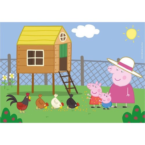 Clementoni Παιδικό Παζλ Maxi Supercolor Peppa Pig 60 Τμχ 1200-26590 8005125265909