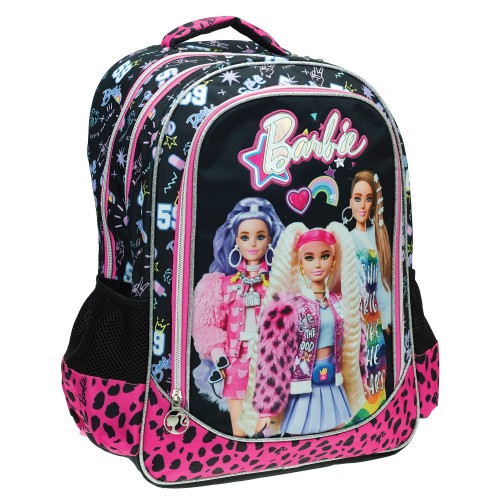 GIM Τσάντα Δημοτικού Οβαλ Barbie Extra 349-76031 5204549154995