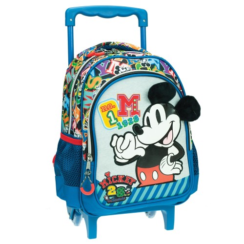GIM Trolley Νηπιαγωγείου Mickey Surplus Traveller 340-87072 5204549152021