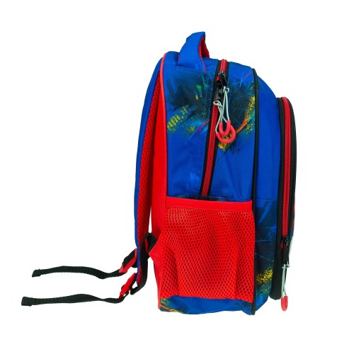 GIM Spiderman Blue Net Kindergarten Bag 337-04054 5204549151888