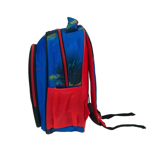 GIM Spiderman Blue Net Kindergarten Bag 337-04054 5204549151888