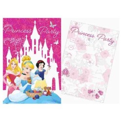 OEM Προσκλήση Για Πάρτι - Πριγκίπισσες Της Disney (5Τμχ.) F03034 8720029030353