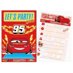 OEM Party Invitation - Cars (5Pcs.) F03034 8720029030360