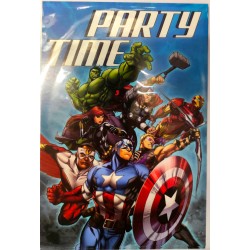OEM Party Invitation - Marvel's Avengers (5Pcs.) F03034 8720029030377