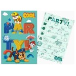 OEM Party Invitation - Paw Patrol Cool (5Pcs.) F03034 8720029030407