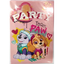 OEM Party Invitation - Paw Patrol Team (5Pcs.) F03034 8720029030414