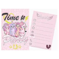 OEM Party Invitation - My Little Pony (5Pcs.) F03034 8720029030452
