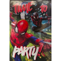 OEM Party Invitation - Spiderman (5Pcs.) F03034 8720029030469