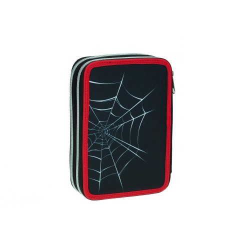 GIM Κασετινα Διπλη Spiderman Black City 337-05100 5204549151987