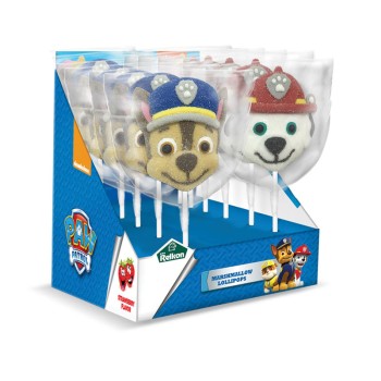 Relkon Paw Patrol Marshmallow Figures Lollipop 45Gr - 1 Pc. 64101 5200701001213
