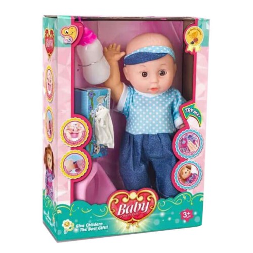Toys-shop Choice Baby With Accessories And Real Sounds JO163182 6990323631828