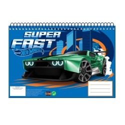 GIM Drawing Block. A4sp. 30P. Hot Wheels 349-28413 5204549153974