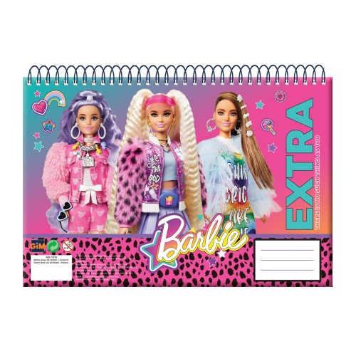 GIM Drawing Block. A4 Sp. 30P. Barbie 349-76413 5204549154018