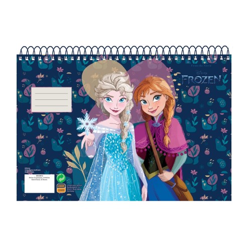 GIM Drawing Block. A4sp. 30P. Frozen 341-69413 5204549150744