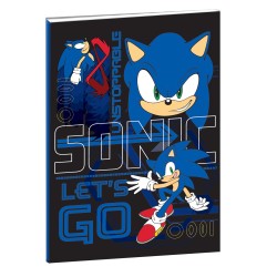 GIM Τετράδιο 17X25cm Sonic 334-81400 5204549153783