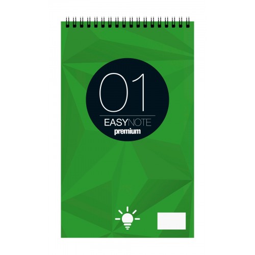 A&G PAPER Τετράδιο Σπιράλ Αρίγωτο 50Φ Easy Note 1 19787 5205616801873