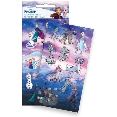 GIM Sticker Foam Frozen 2 Αυτοκόλλητα 771-81338 5204549148321