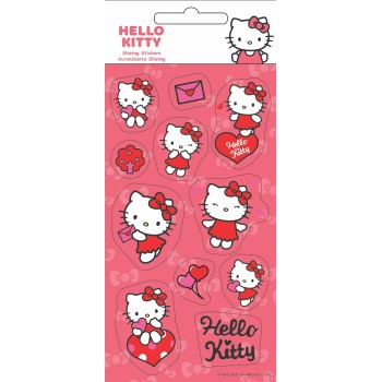 GIM Sticker Shining Hello Kitty Αυτοκόλλητα 776-77233 5204549141872