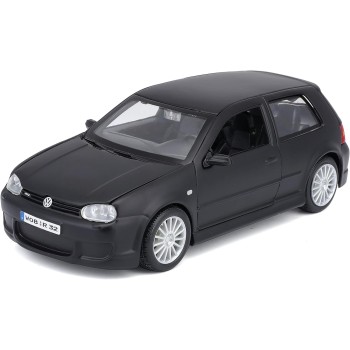 Maisto VW Golf R32 1 24 Scale Model Car, Movable, 20 Cm, Matt Black (531290M) 48/31290 BK 090159072454