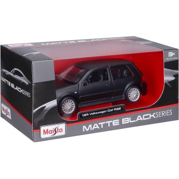 Maisto VW Golf R32 1 24 Scale Model Car, Movable, 20 Cm, Matt Black (531290M) 48/31290 BK 090159072454