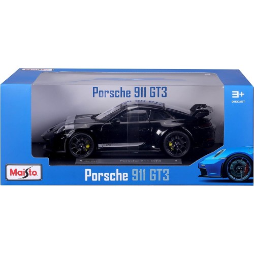 Maisto 1 18 Porsche 911 992 GT3 Coupe 2022 Black 31458 090159067474