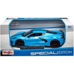 Maisto 2020 C8 Corvette Stingray Blue 31527 090159073178
