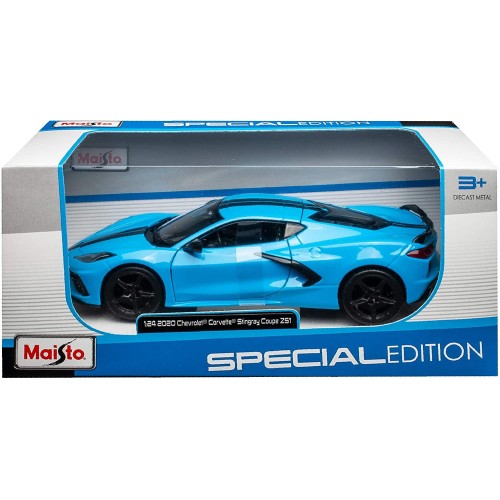 Maisto 2020 C8 Corvette Stingray Μπλε 31527 090159073178
