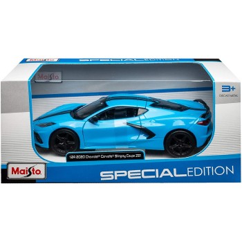Maisto 2020 C8 Corvette Stingray Μπλε 31527 090159073178