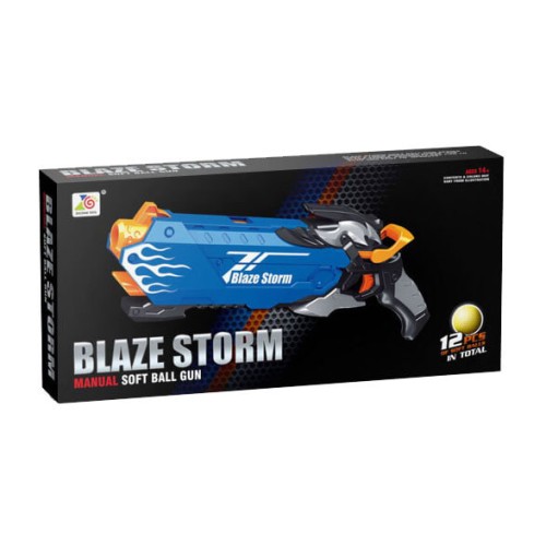 Toys-shop Choice Blaze Storm Όπλο Με 12 Μαλακές Μπάλες JG062866 6990323628668